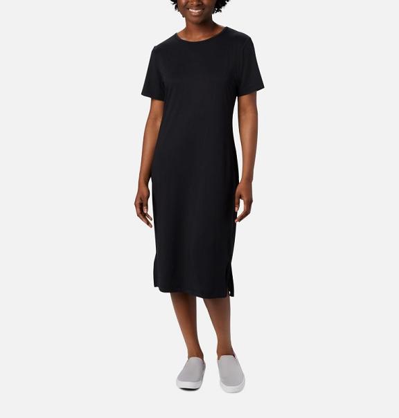 Columbia Pine Street Dresses Black For Women's NZ15267 New Zealand